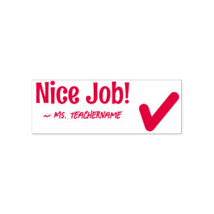 Automático Inspirador "¡Buen trabajo!" + sello de goma de tut