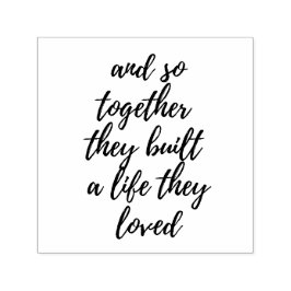 Automático Juntos construyeron una vida que amaban el sello d