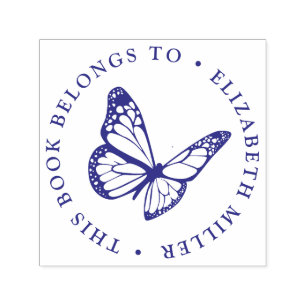 Automático Logotipo del sello del libro de la Biblioteca de V