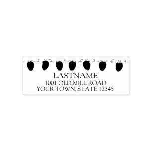 Automático Luces de vacaciones Dirección Sello de entrada aut