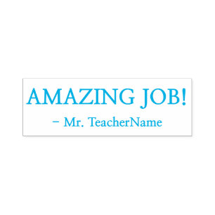 Automático Motivador "¡TRABAJO INCREÍBLE!" Grado de sello de 