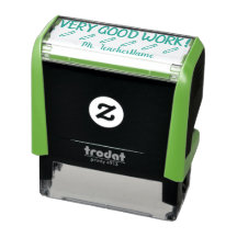 "¡MUY BUENO TRABAJO!" + Sello de goma