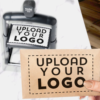 Automático PERSONALIZADO de logotipo comercial XL Sello de go