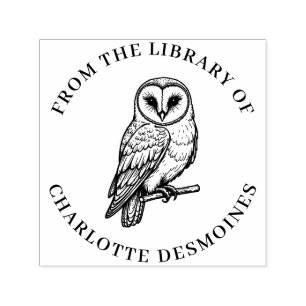 Automático Personalizado Ex libris del sello del libro de la 
