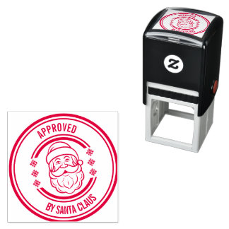 Automático Personalizar aprobado por el sello Santa