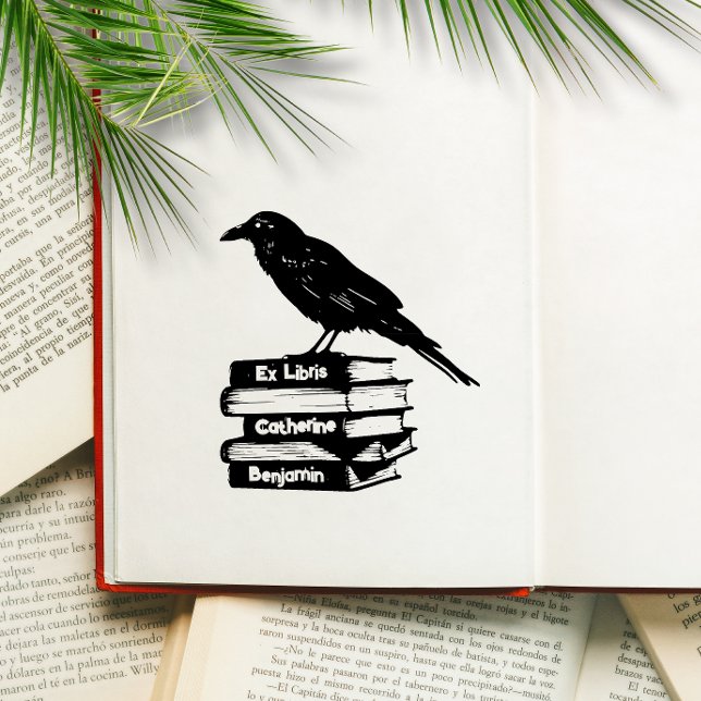Automático Pila de libros clásicos con sello ex libris de cue (Subido por el creador)