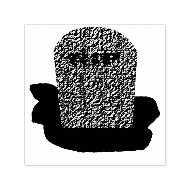 Automático QEPD Sello de autotinta de lápida de lápida (Diseño)