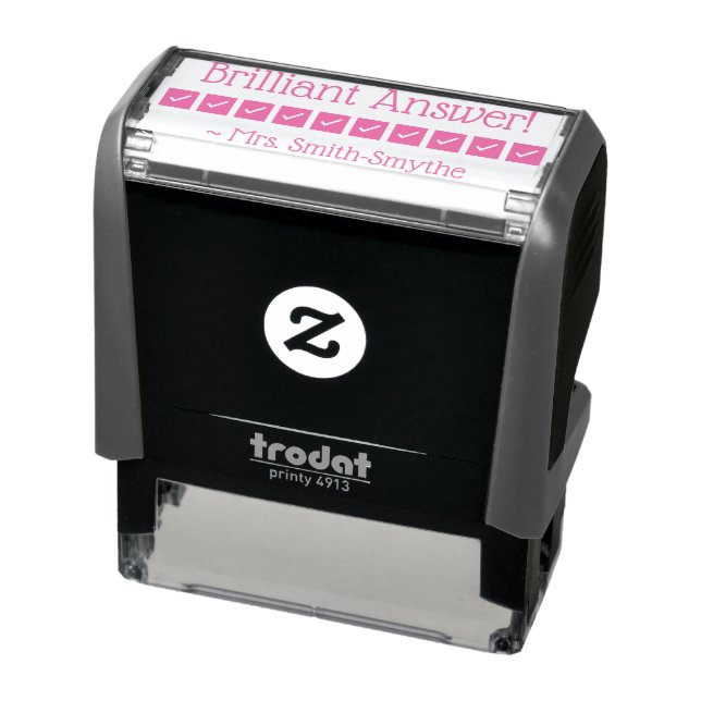 Automático "¡Respuesta Brillante!" Sello de goma para tutor (Producto)