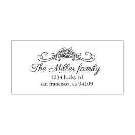 Automático Rosas de época | Sello de caucho