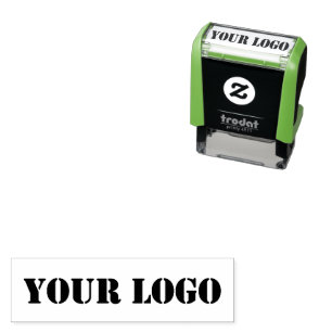 Automático Sello comercial del logotipo de la empresa Persona
