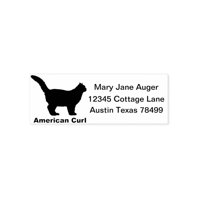 Automático Sello de autodirección personalizado del gato de c (Diseño)