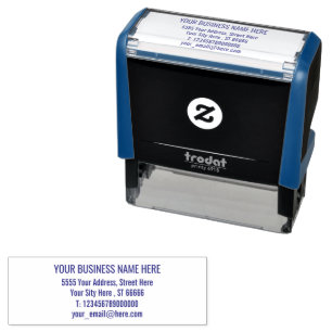 Automático Sello de autoenlace de dirección de personalizado