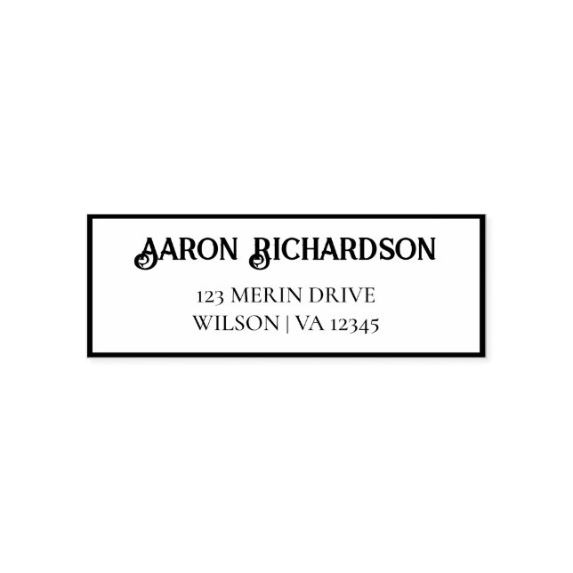 Automático Sello de autoenlace de dirección de retorno (Diseño)