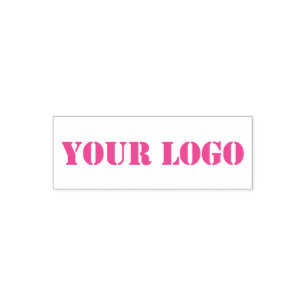 Automático Sello de autoenlace de diseño profesional con logo