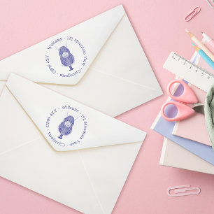 Automático Sello de autoenlace de la familia Highland Cow