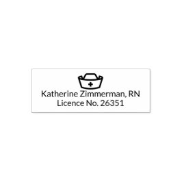 Automático Sello de autoenlace profesional de enfermeras RN