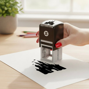 Automático Sello de autoentintado de Castillo