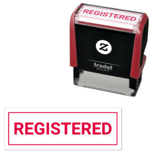Automático Sello de autoentrada de correo de Office REGISTRAD