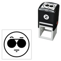 Sello de autograbado de Guay Face Emoticon