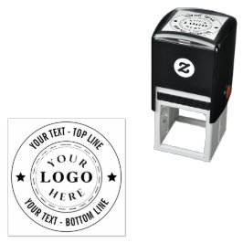 Automático Sello de autograbado de personalizado con logotipo