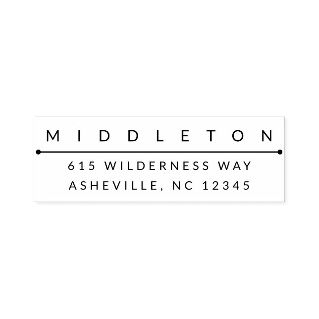 Automático Sello de autoinferencia de dirección de devolución (Diseño)