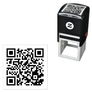 Automático Sello de autorentrada de código QR personalizado d