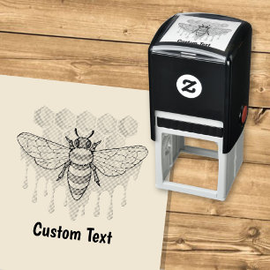 Automático Sello de autotinta de abejas
