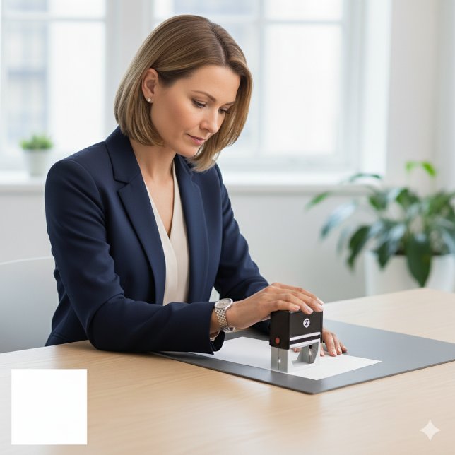 Automático Sello de autotinta de personalizado 2.9 x 1.4 para (Custom Self Inking Stamp for Your Design)