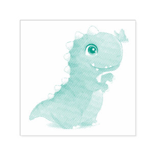 AUTOMÁTICO SELLO DE CAUCHO AUTOMÁTICO: BABY DINOSAUR