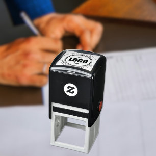 Automático Sello de caucho de autotinta de la circular de LOG