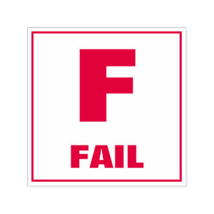 Automático Sello de clasificación del profesor: F - FALLO