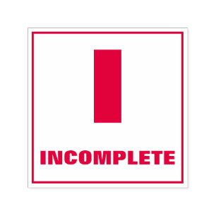 Automático Sello de clasificación del profesor: I, INCOMPLETO