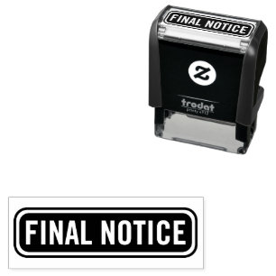 Automático Sello de colecciones de notificaciones finales