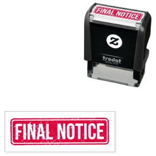 Automático Sello de colecciones de notificaciones finales