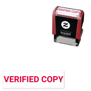 Automático Sello de Copia Verificada