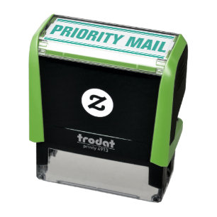 AUTOMÁTICO SELLO DE CORREO PRIORITARIO DE OFICINA CON TINTA P
