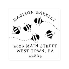 Automático Sello de dirección de devolución de Beehive Kid