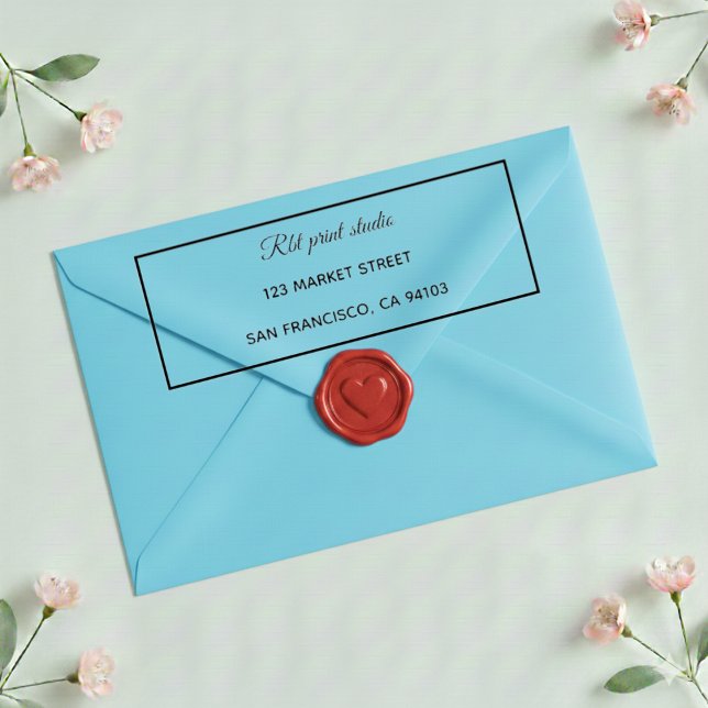 Automático Sello de Dirección de Devolución de Frontera Profe (Subido por el creador)