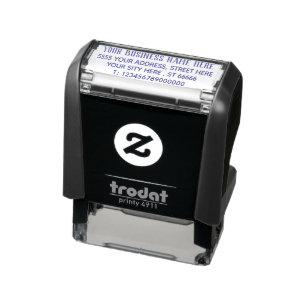 Automático Sello de dirección de devolución de información de