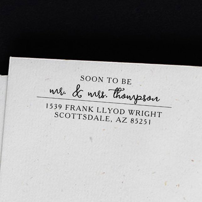 Automático Sello de dirección de devolución de personalizado  (Subido por el creador)