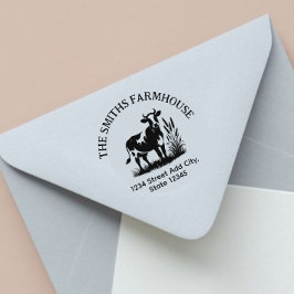 Automático Sello de dirección de devolución de vaca