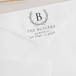 Automático Sello de dirección de devolución inicial de la cor