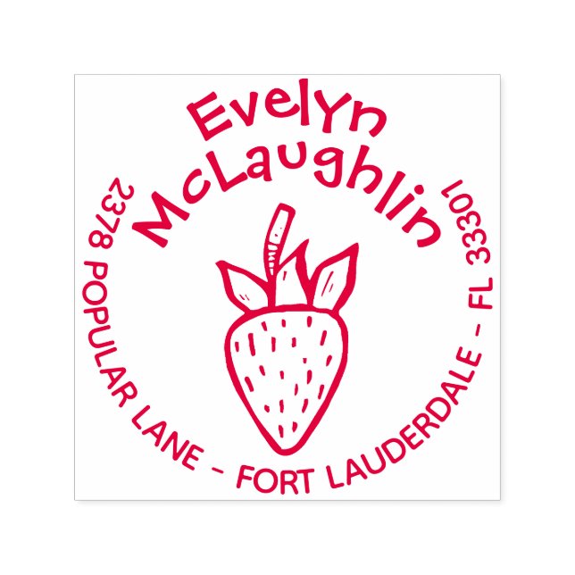 Automático Sello de dirección de devolución personalizada de  (Diseño)