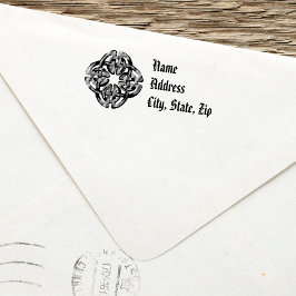 Automático Sello de dirección de retorno celular Simple Rústi