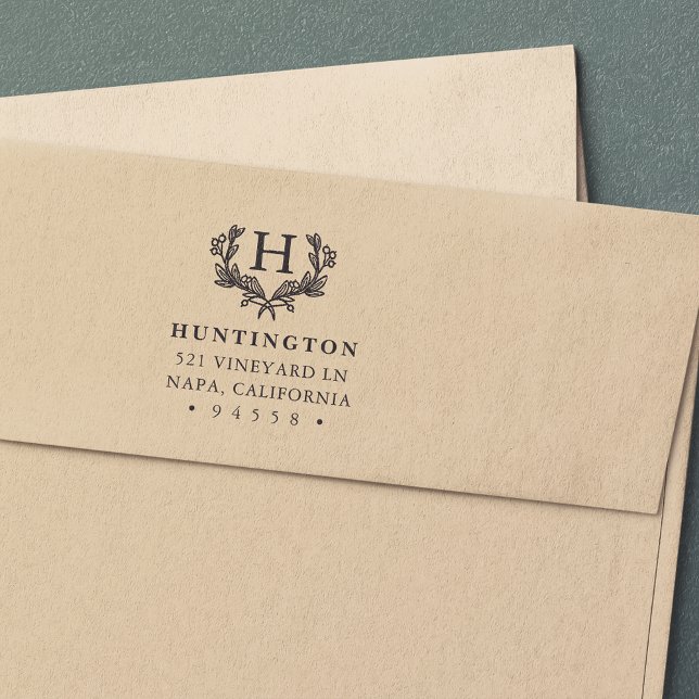 Automático Sello de dirección de retorno de Berry Laurel Mono (Subido por el creador)