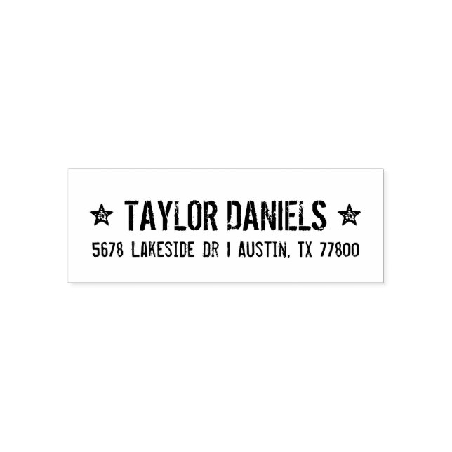 Automático Sello de dirección de retorno de estrellas rusas (Diseño)