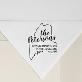 Automático Sello de dirección de retorno de Maine Autoinking