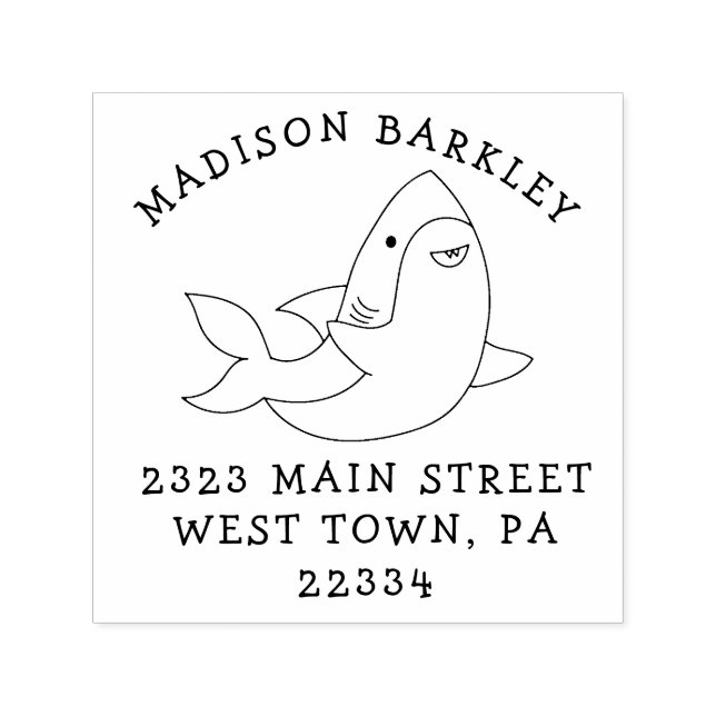 Automático Sello de dirección de retorno de tiburones Kid's (Diseño)