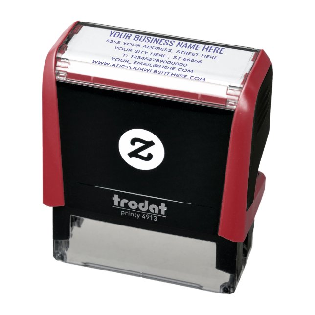 Automático Sello de dirección personalizada con información c (Producto)
