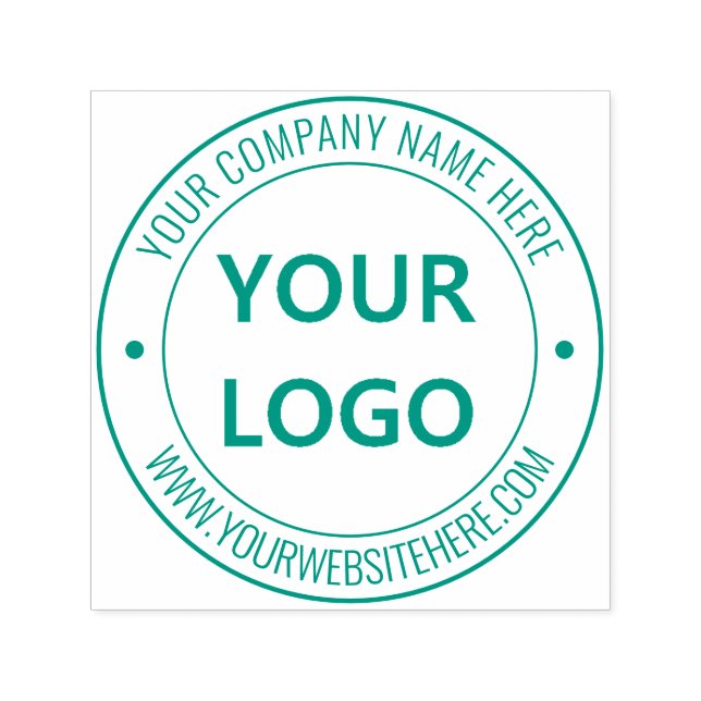 Automático Sello de Empresa con Logotipo Personalizado Autoin (Diseño)